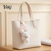 Plush Grape Decorative Pendant Keychain for Handbags, Fuzzy Cluster Bag Charm with Fluffy Ball Keyring Bow, Backpacks and Purses Decoration