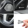 3D Auto Audio Stereo Lautsprecher Abzeichen Aufkleber Decal Zubehör Für Modelle (Octavia MK2 3 Octavia 2 3 A7 Fabia Kodiaq Rapid