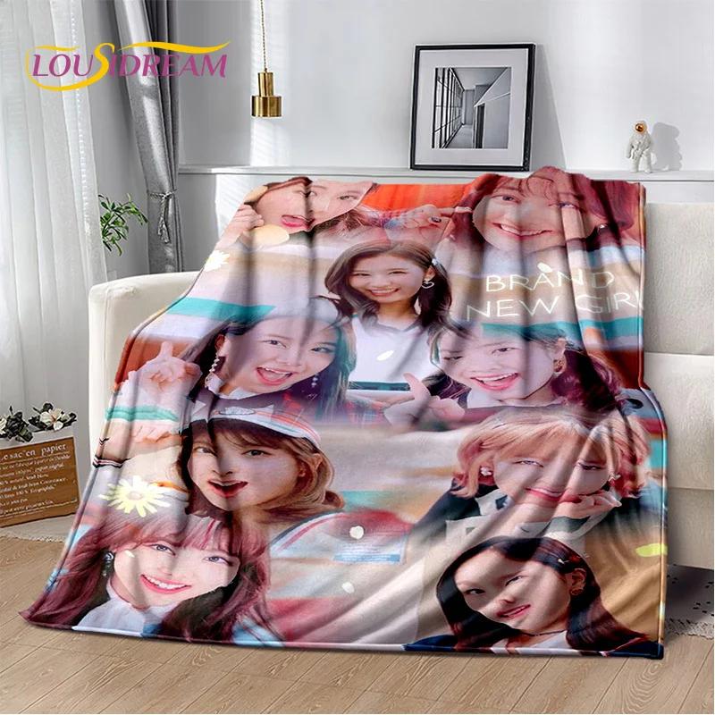 3D TWICE KPOP Korean Girl Group Momo Sana Soft Blanket,Flannel Blanket Throw Blanket for Living Room Bedroom Bed Sofa Picnic Kid