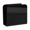 Durable Black Napkin Holder Acrylic 12x11x5cm Kitchen Napkin Organizer Bar Napkin Holder Cocktail