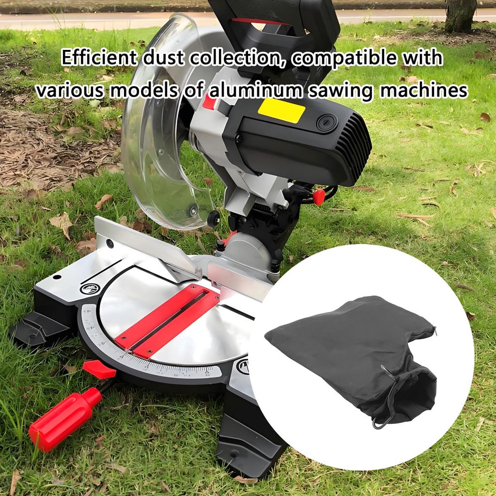2 Stück Robuste Staubauffangsäcke Verstellbar für Tischkreissägen und Bandschleifer Leicht zu Reinigen Verbessert Maschinenkompatibilität