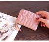 Women's Genuine Leather Mini Wallet with Zipper - 2025 Style