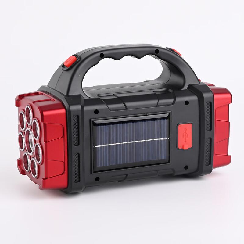 Outdoor COB Solar Rechargeable Emergency Searchlight