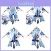 Elegant Benghuai Starry Skies Iron Road White Dew Anime Game Dress