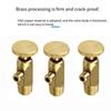 3Pcs Brass Manifold Exhaust Valve Brass Air Pressure Release Valve 35x12MM/35x16MM For Efficient Water Discharge