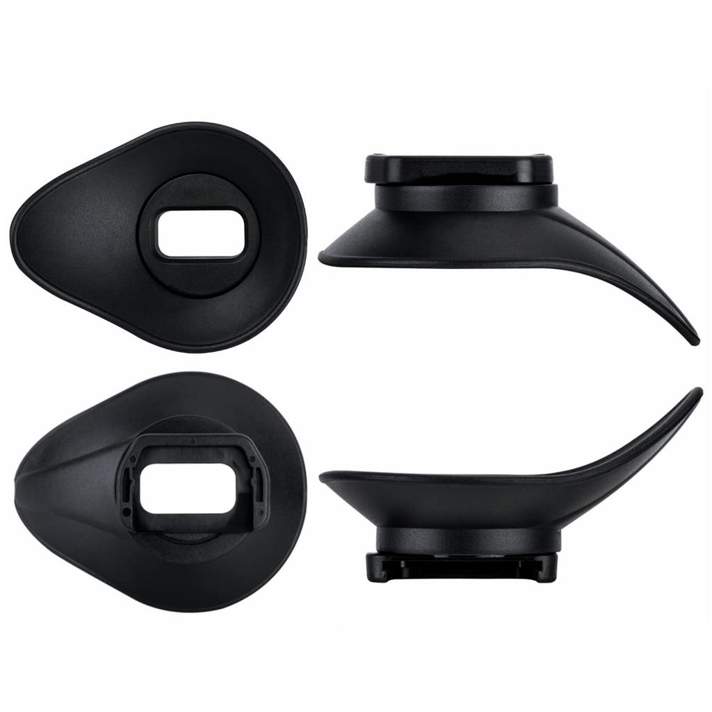 JJC Eye Cup Sony Eye Cup Kompatibilní s fotoaparátem Sony A6400 A6600 A6500 Ochrana hledáčku otočný o 360 stupňů Pohodlný Lehký Vyrobeno z
