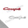For Coupe Metal Emblem Opel Fiat Abarth Hyundai Toyota Mini Cooper Subaru Nissan Volvo 3D Decals Sticker Rear Trunk Badge Logo