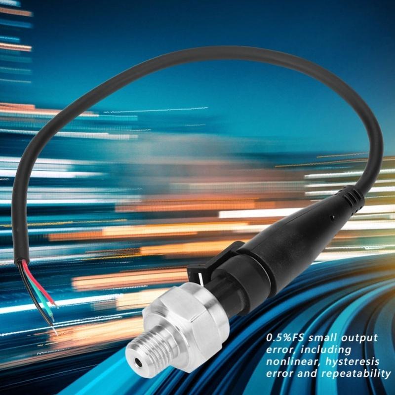 G1/4 Pressure Transducer Sensor Input 5V Output 0.5-4.5V For Water Gas Oil 0-80PSI