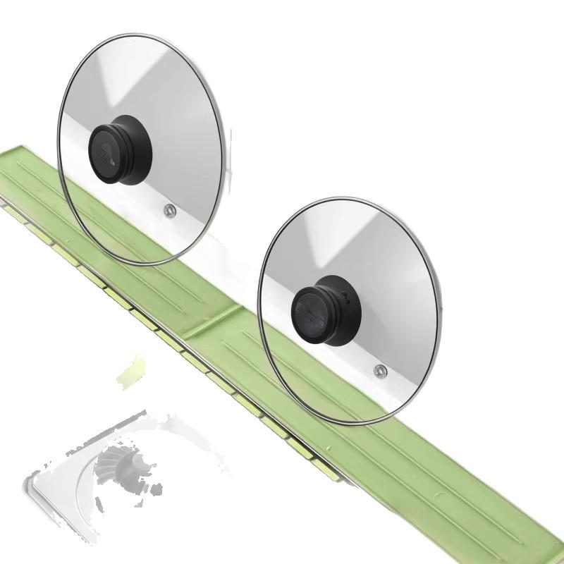 Silicone Pot Lid Rest & Non-Slip Draining Mat for Kitchen Countertops