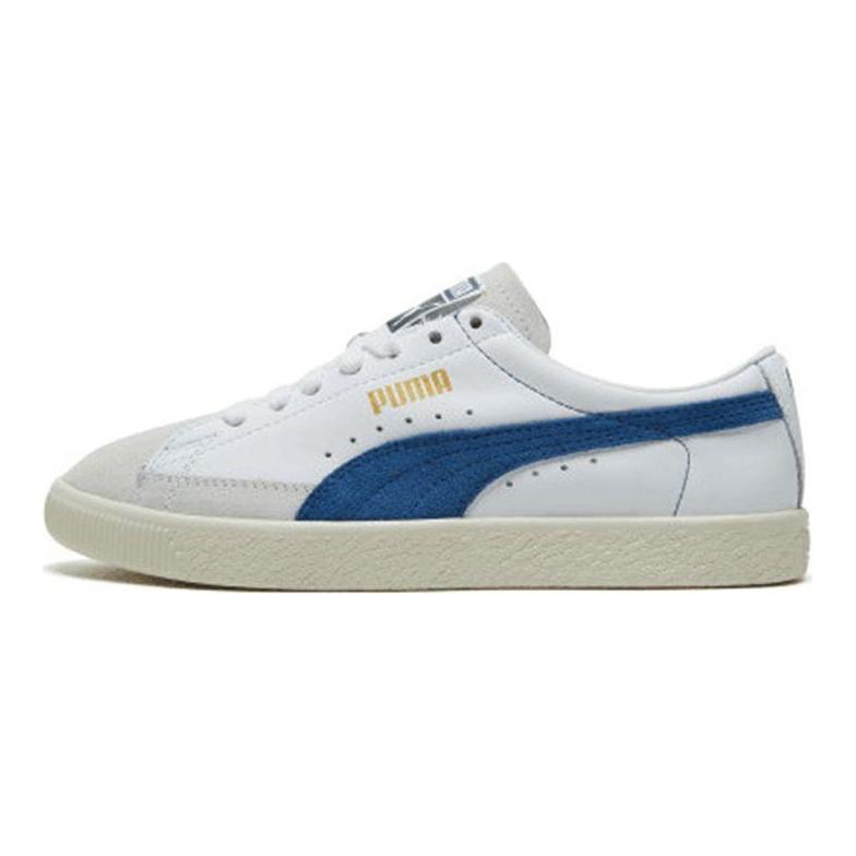 Puma Basket 90680 Retro Günlük Düşük Üst Spor Ayakkabı Unisex Spor Ayakkabı Mavi Beyaz 365944-08