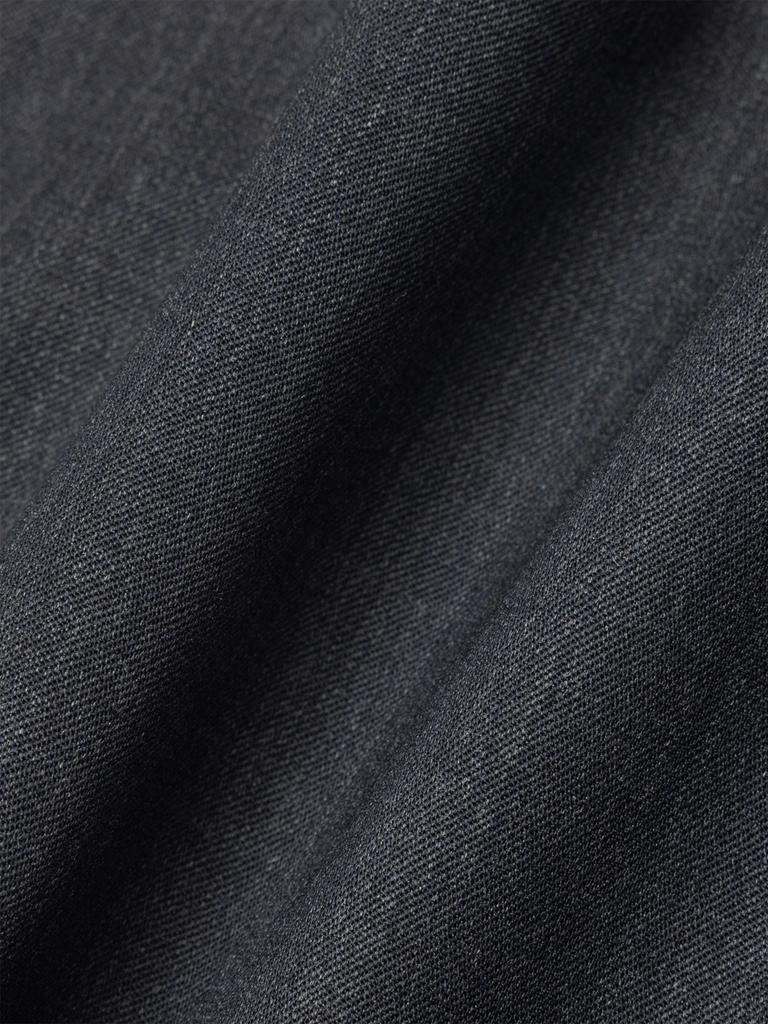 ATELIER DELDIO Wool Solotex Multi-Pleated Pants (Charcoal Grey)