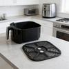 Square Air Fryers Grill Pan Cooking Mats Air Fryers Tray Grilling Plate For Quick And Even Heating Easy To Install