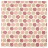 Hamamonyo Furoshiki Cloth Chrysanthemum Pink (90cm) Design, Off-White