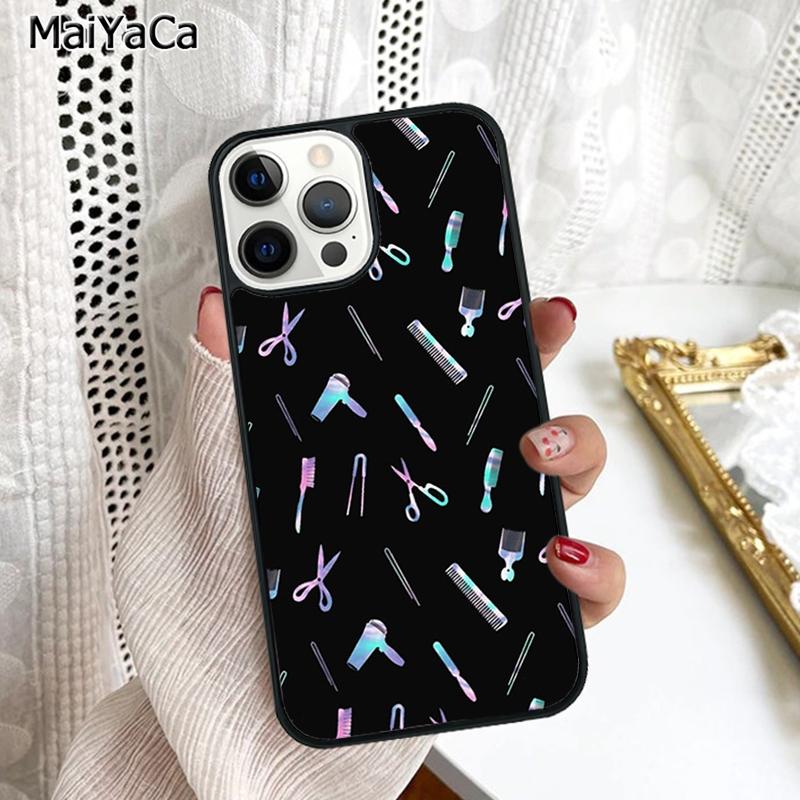 

Hair Stylist Hairdresser Phone Case Cover For iPhone 17 Air 16 16e 15 plus 11 12 13 14 pro max shell coque iPhone 11pro max