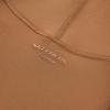 Skechers Freedom Series Solid Color Breathable Comfortable High Waist Soft Nine-Point Pants Women Pants Brown P324W056-01J0
