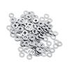 100pcs  304 Stainless Steel  Metric flat Washers Screw Repair Kit Tool M3 M4 M5 M6 M8 M10 (M3)