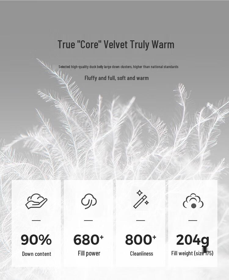 Tanboer Women's Mid-Length Casual Down Jacket TEF550808D