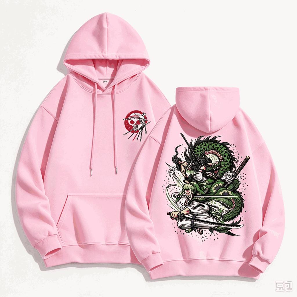 One Piece Graphic Hoodies Autumn Winter Men Manga Vintage Oversized Unisex Streetwear Trendy Sports Graphic Y2k Short Sleeves Classic