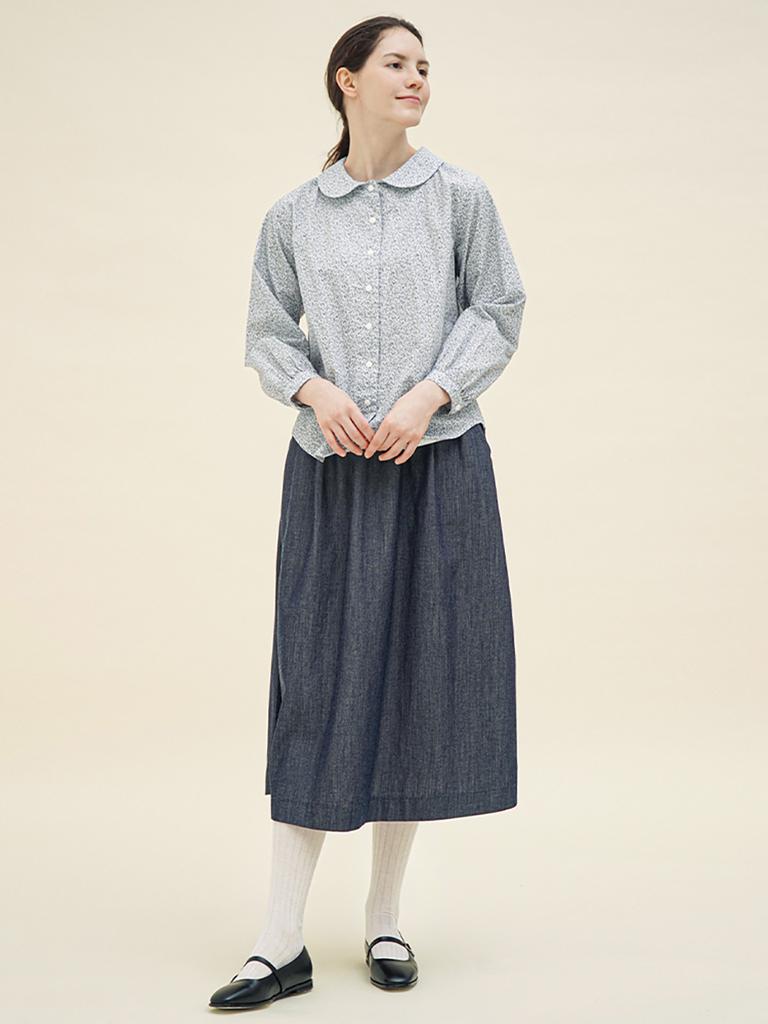 Chikita [Spring 25] Denim A-Skirt Indigo 251404Did