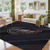 Detroit Red Wings Design Crystal Velvet Rug Soft Decorative Mat for Bedroom Entrance