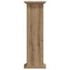 Artisan Oak Plant Stand 33 x 33 x 100 cm Engineered Wood