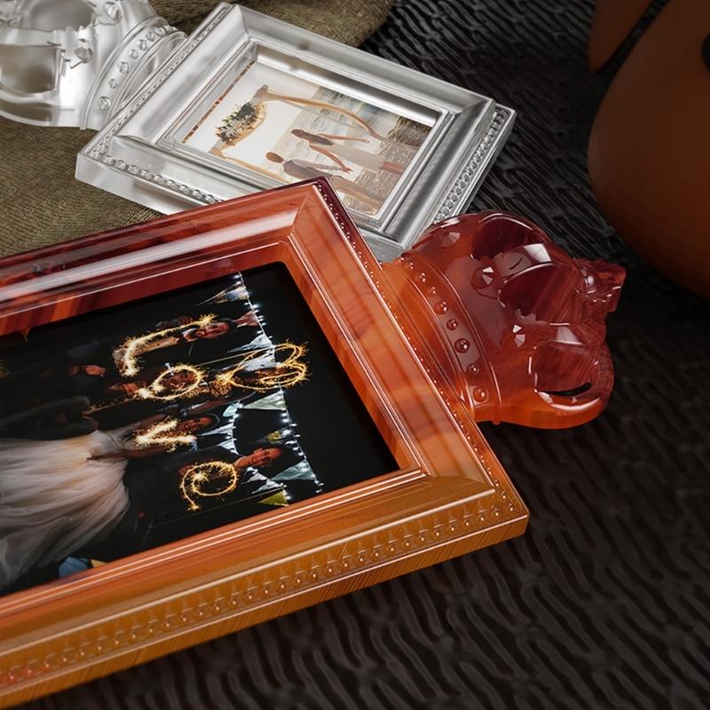 Retro Crown Photo Frame Epoxy Resin Mold DIY Crafts Resin Decorative Jewelry Making Mold Picture Frame Silicone Mold