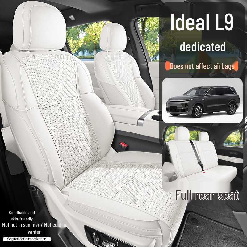 Universal Suede Car Seat Cushion for Ideal L9pro/Max - All Seasons, Half-Wrapped