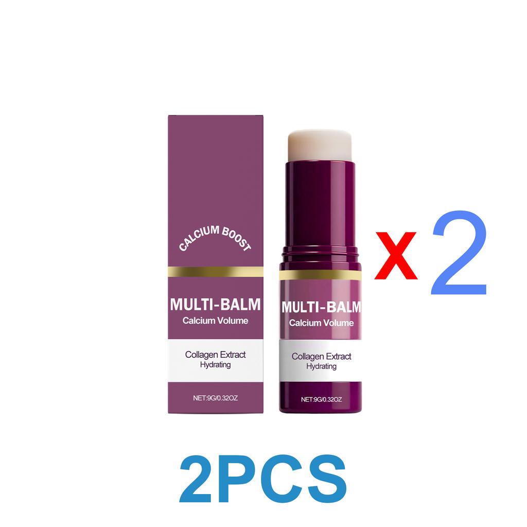 Anti Aging Calcium Multi Balm Hydrating Firming Soothing Dryness Repair Brighten Skin Tone Deep Moisturizing Face Cream Stick