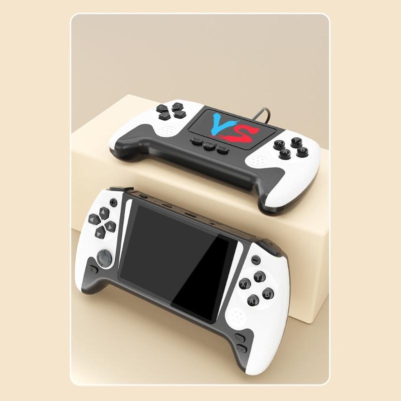 ABS Handheld Gaming Device with 3.5inch Display Single/Double Player Mode Joystick and Preloaded 500 Retro Game