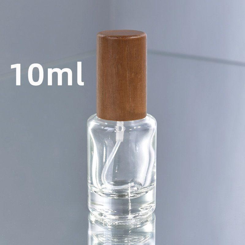 New Travel Portable Sample Wooden Lid Perfume Sub-Bottles