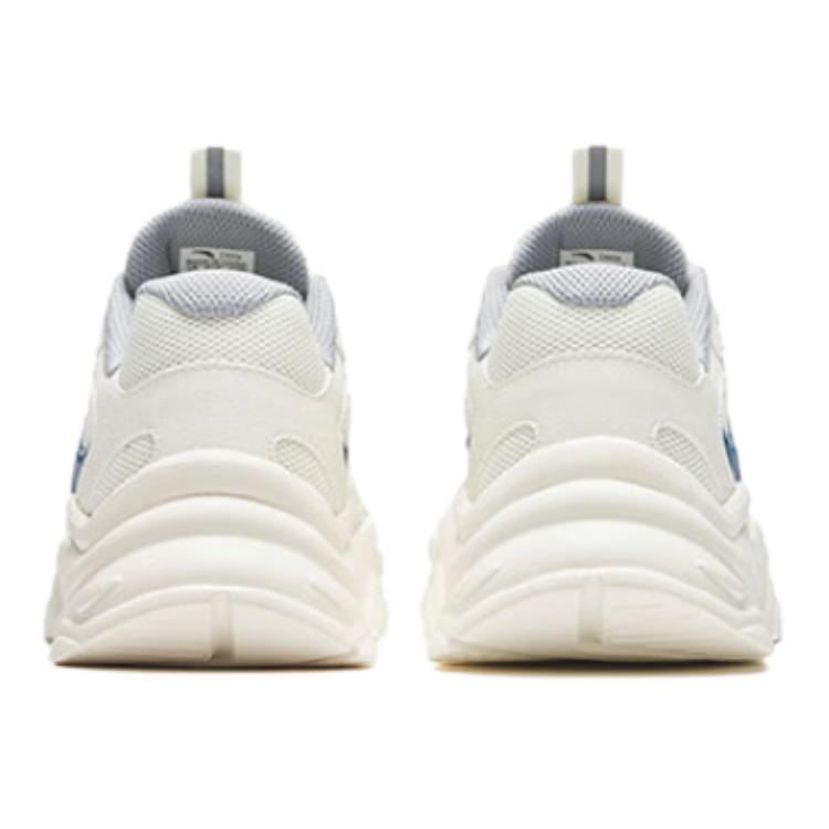 Anta Comfortable Non-Slip Durable Kids Casual Shoes Kids Sneakers White Blue A12438884-1