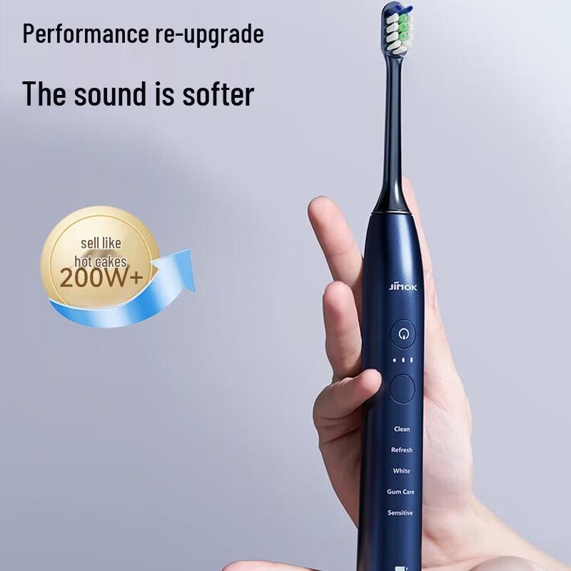 JIMOK K2 Sonic Electric Toothbrush CN plug (adapter included)