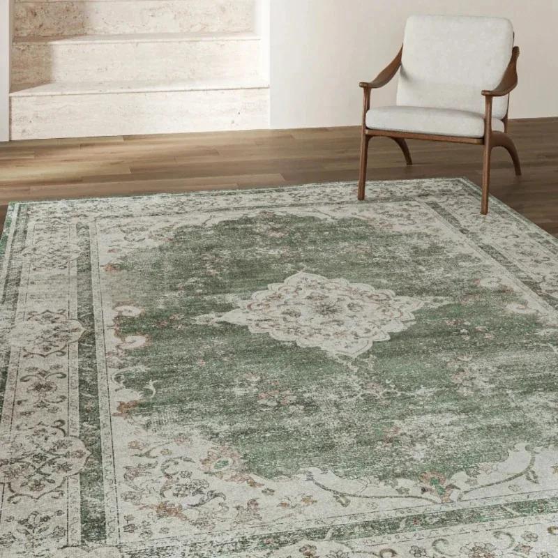 Tappeti Rosa per Decorazione Soggiorno Tappetino Etnico Retrò Casa Divano Camera da Letto Cabina Armadio Corridoio Tappeti Decorativi Lavabili