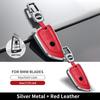 Metal Cowhide Remote New For Bmw G30 G05 X5 F15 X6 F16 7 Series G11 X1 F48 F39 X4 X3 F40 Car Key Case Cover Shell Fob Protector
