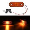10PCS 24V LED Car Truck Side Marker Lights Turn Signal Lamp Rear Tail Light For Pickup Trailer Caravan Bus Boat RV Lorry