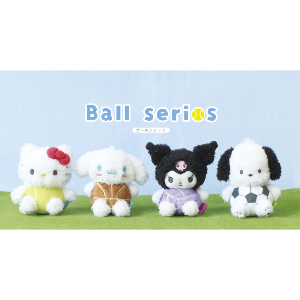 Factory Sanrio Characters Plush Mascot H85 x W70 x D56mm T's - Valley/Kuromi - (or less) SR-5549143KU