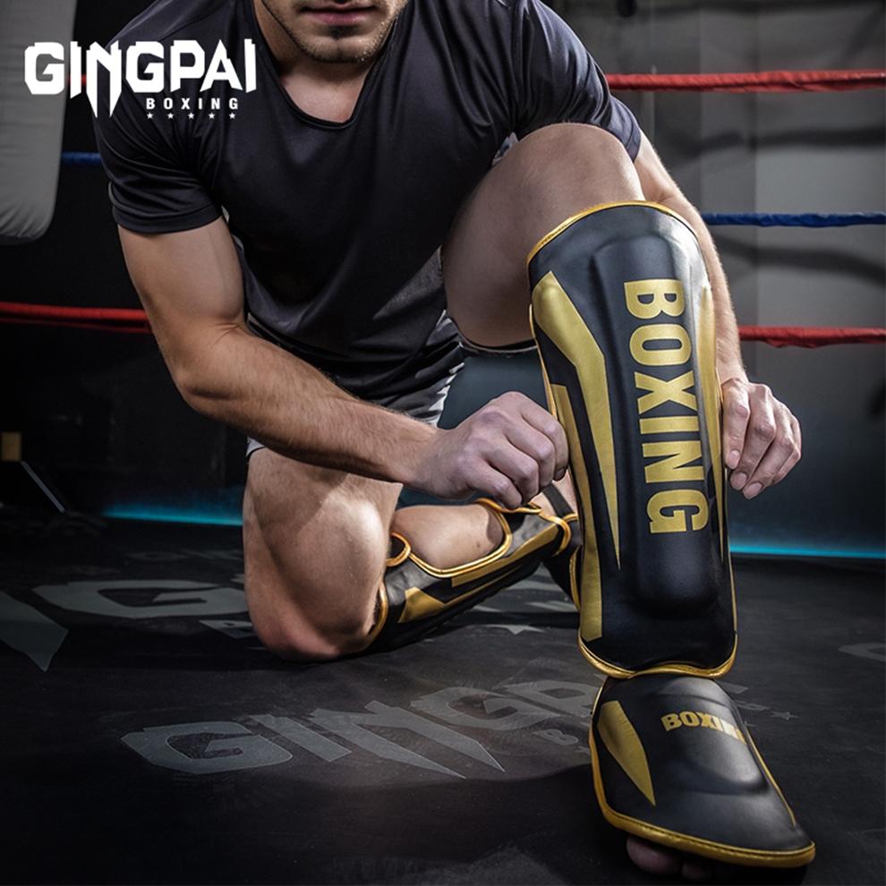 Muay Thai Leg Protection Sanda Combat Back Of Foot Protection Shin Protection Boxing Thickened Combat Gear Ankle Protection