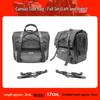 Universal Waterproof Canvas Side Bags for Wuji CU530 & CFMOTO CLC250 Motorcycles