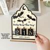 Wooden Book Read This Year Counter Reading Challenge Tracker Bookshelf Club Classroom Decor New Years Gifts For Bookworm Family