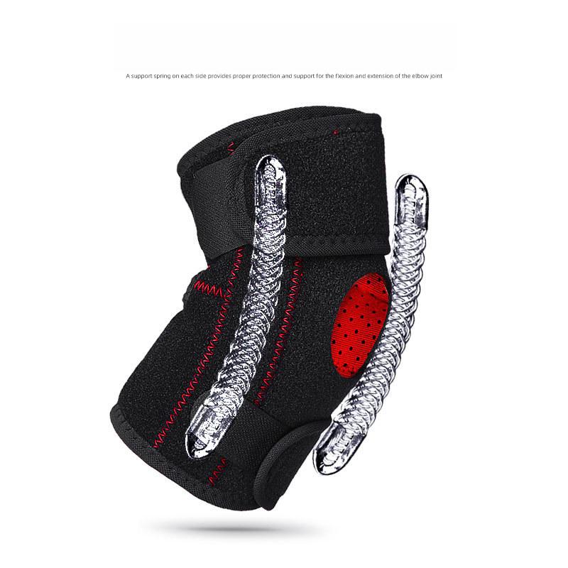 

Men s and Women s Spring Support Sports Elbow Pads Pressurized and Breathable Adjustable Mountaineering Basketball Tennis Sports Protective Gear Black - One Size