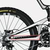 1 szt. Ochraniacz tylnego trójkąta roweru Naklejka ochronna łańcucha Ochraniacz przeciw zarysowaniom do roweru górskiego MTB Roweru szosowego