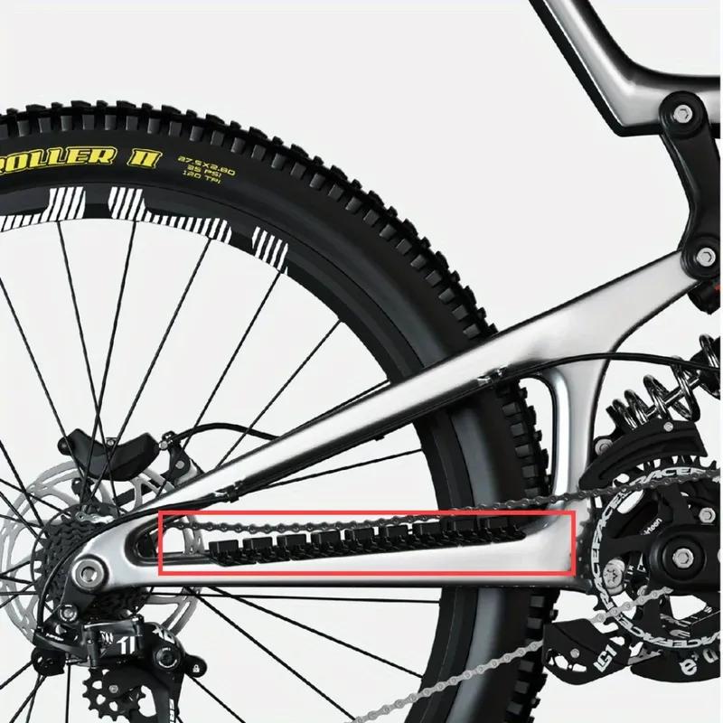 1 szt. Ochraniacz tylnego trójkąta roweru Naklejka ochronna łańcucha Ochraniacz przeciw zarysowaniom do roweru górskiego MTB Roweru szosowego