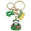 Cartoon Panda Zongzi Keychain - Cute Dragon Boat Festival Pendant for Backpack