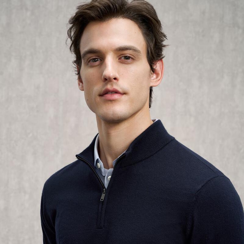 

EMZ Erdos Men s Mercerized Australian Wool Sweater XL