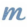 Lilipinso Sticker Bleu Lettre M