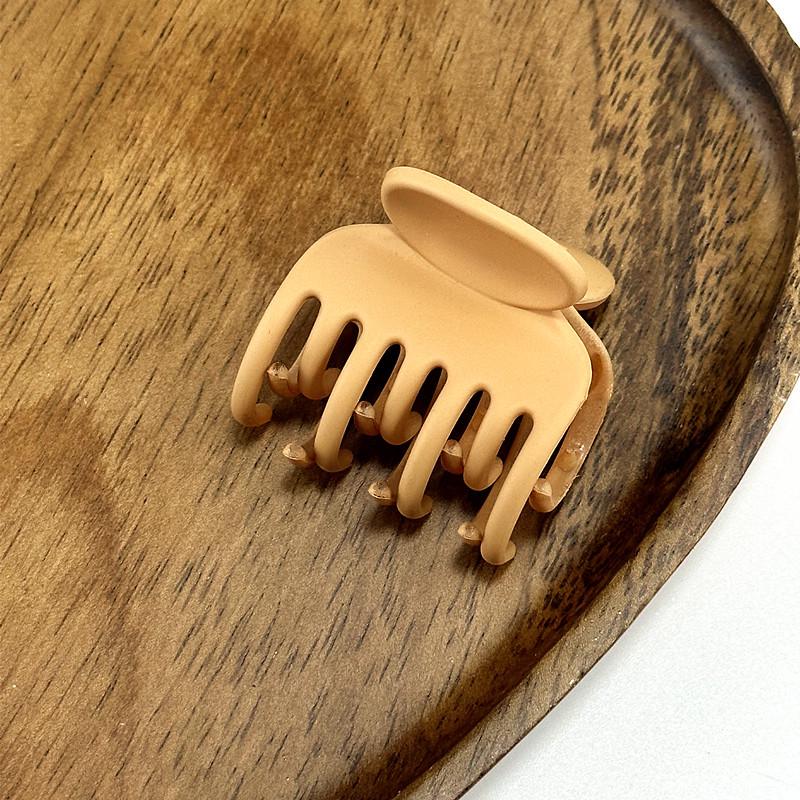 

Универсальная заколка-крабик для высокого хвоста, женская заколка-акула земля желтый