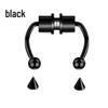 Magnetic Titanium Steel Fake Horseshoe Nose Ring - Non-Piercing Jewelry