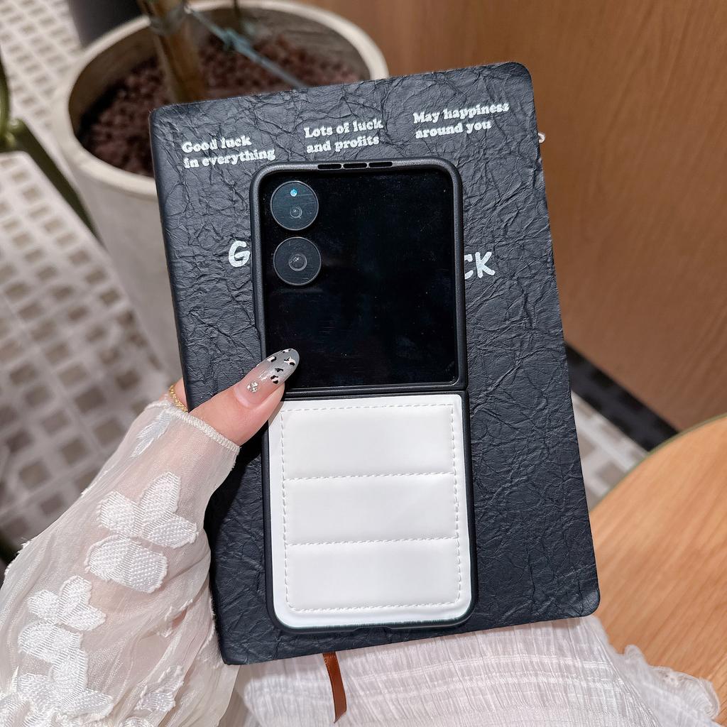 New Folding Down Jacket for Xiaomi Mixflip2 Mobile Phone Case North American Style Mix Flip Protective Cover