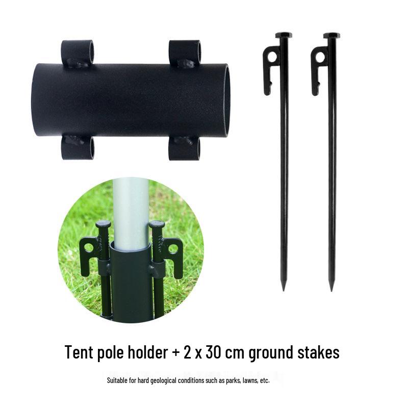 Telescopic Aluminum Awning Tent Support Pole - Thickened Alloy Design