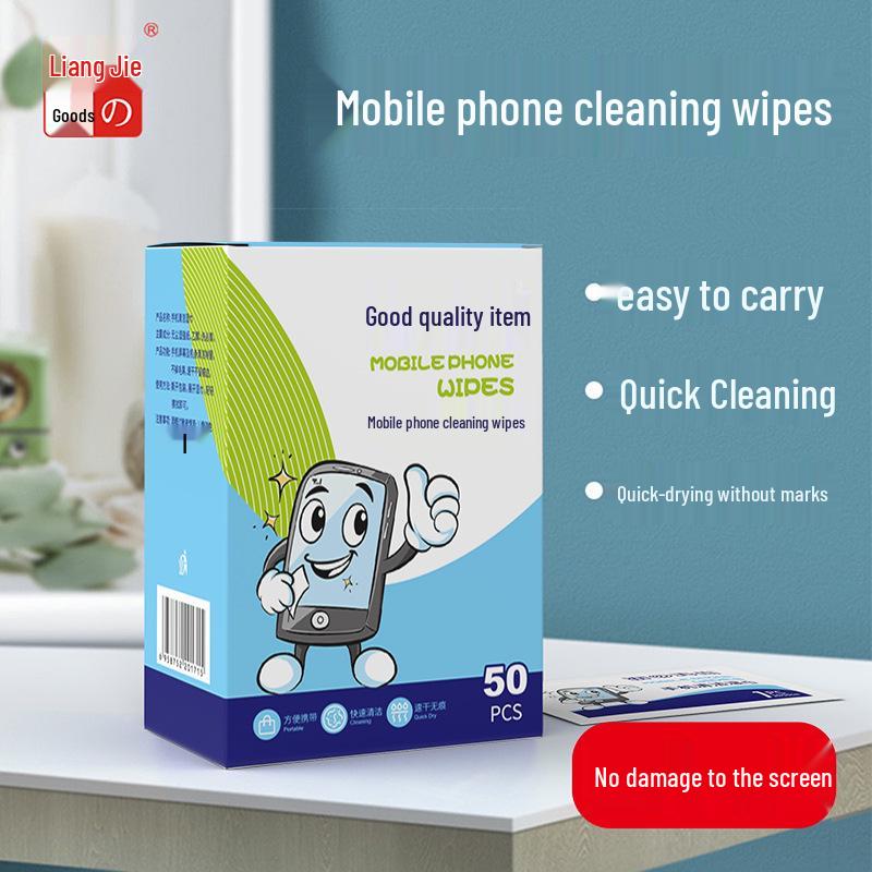 Anti-Fog Glasses Cleaning Wipes - Disposable Lens and Screen Cleaner